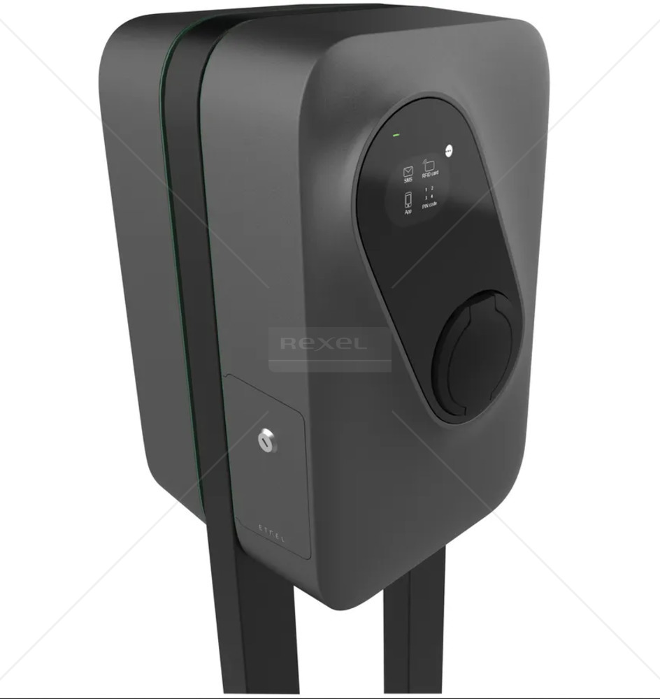 Slika izdelka Oprema za e-mobilnost Etrel INCH dvojni samostoječi stebriček