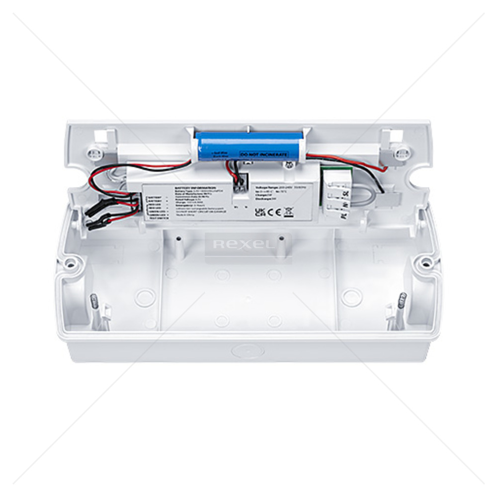 Zasilna svetilka LED THORNeco SAM 20M LED 4,8W 155/269lm 5700K 3h LiFePO4 BEL N/O pravokotno brez IP65