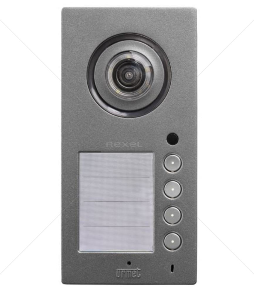 Slika izdelka Video domofon MIKRA Plus do 4 stanovanja WiFi IP65 IK07 N/O SI BARVNI 3,5inch 2-žilni