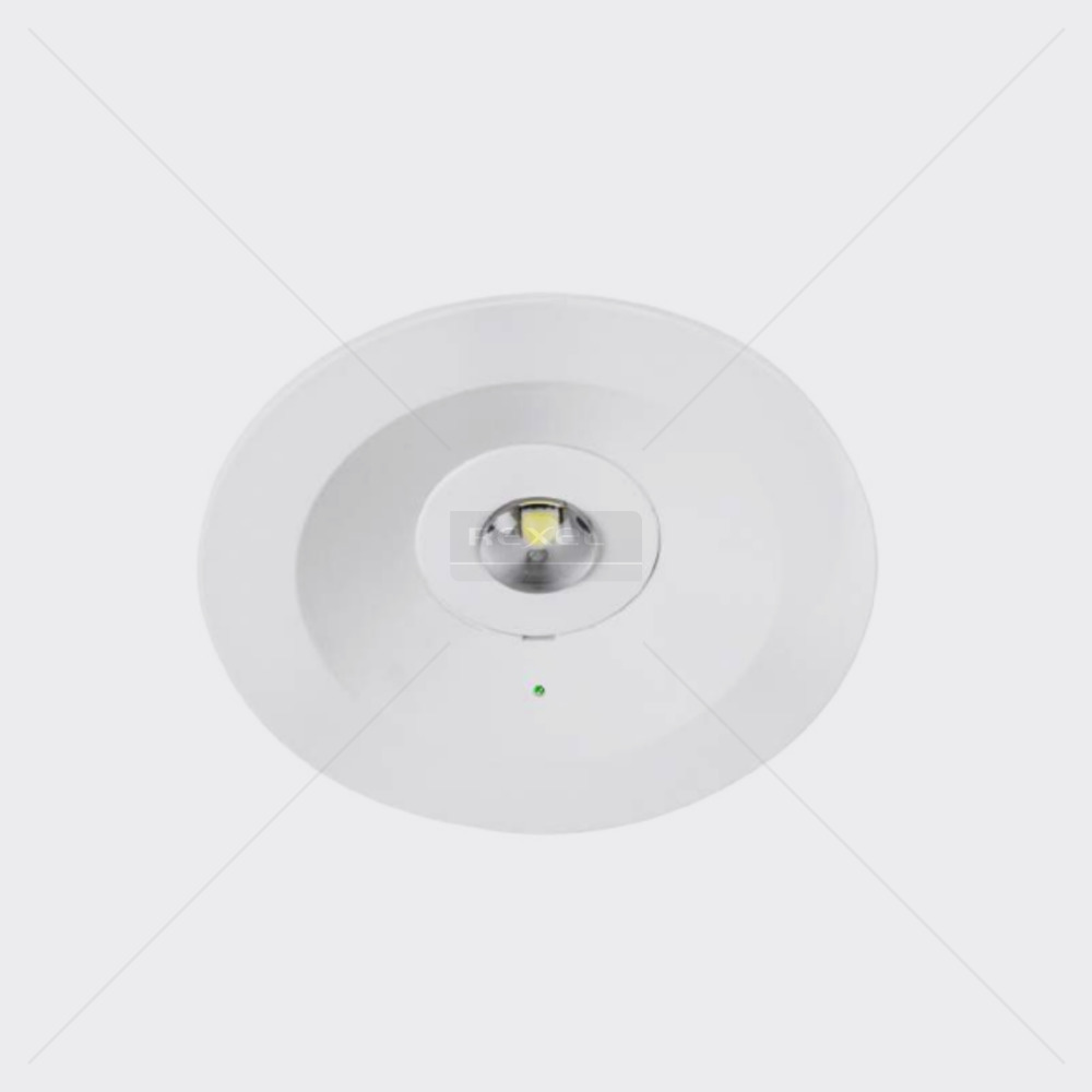Slika izdelka Zasilna svetilka LED LEDS-C4 REDO LED 2,7W 276lm 4000K Trajni / Pripravni spoj 1h AT BE P/O okrogel IP20 univerzalna optika