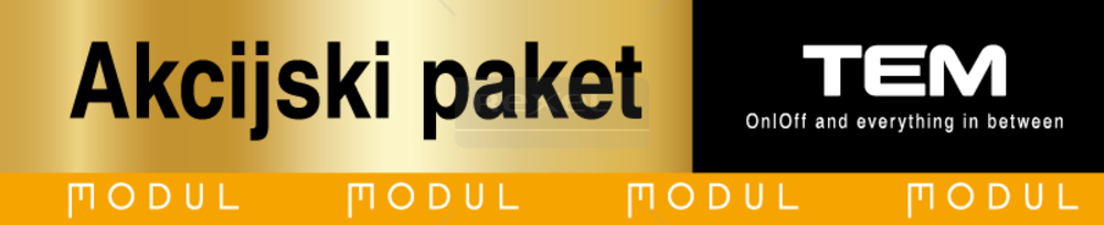 Akcijski set MODUL 60xVM10PW-P+40xSM10PW-P+20xSM60PW-P+Škarje+Izvijač