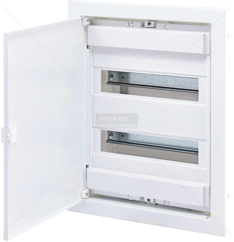 Slika izdelka Stanovanjska omarica ECG P/O BE 2vrst 14M / 28M 346mm 442mm 96mm IP40 kovina