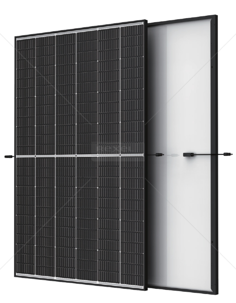Slika izdelka Fotonapetostni modul Trina Solar Vertex S 420Wp 144 celic črni okvir, bela hrbtna folija Dim:1762×1134×30 mm